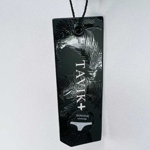 TAVIK VALENTINE CHEETAH FLORAL TEXTURED MINI SWIM BOTTOMS - Picture 7 of 9